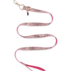NWT🏷 Betsey Johnson XoX Trolls Glitter Dog Leash